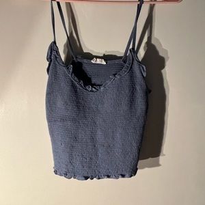 Smocked Crop Top